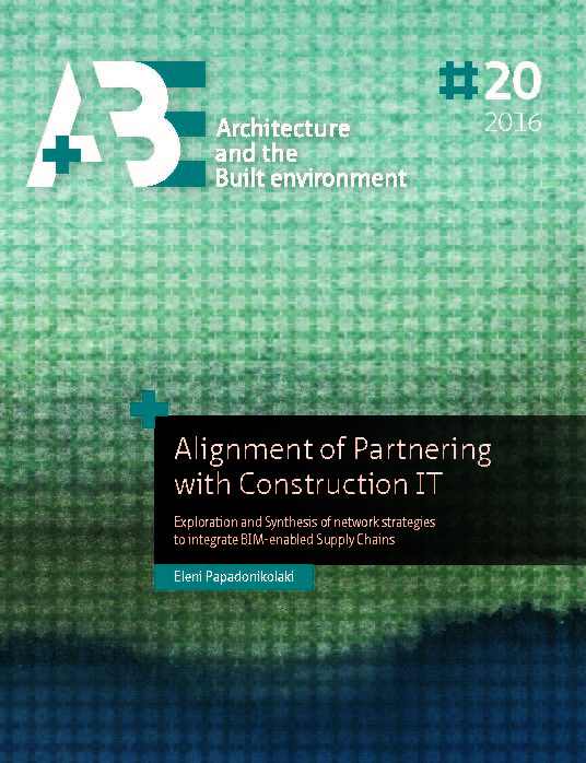 					View No. 20 (2016): Alignment of Partnering with Construction IT
				