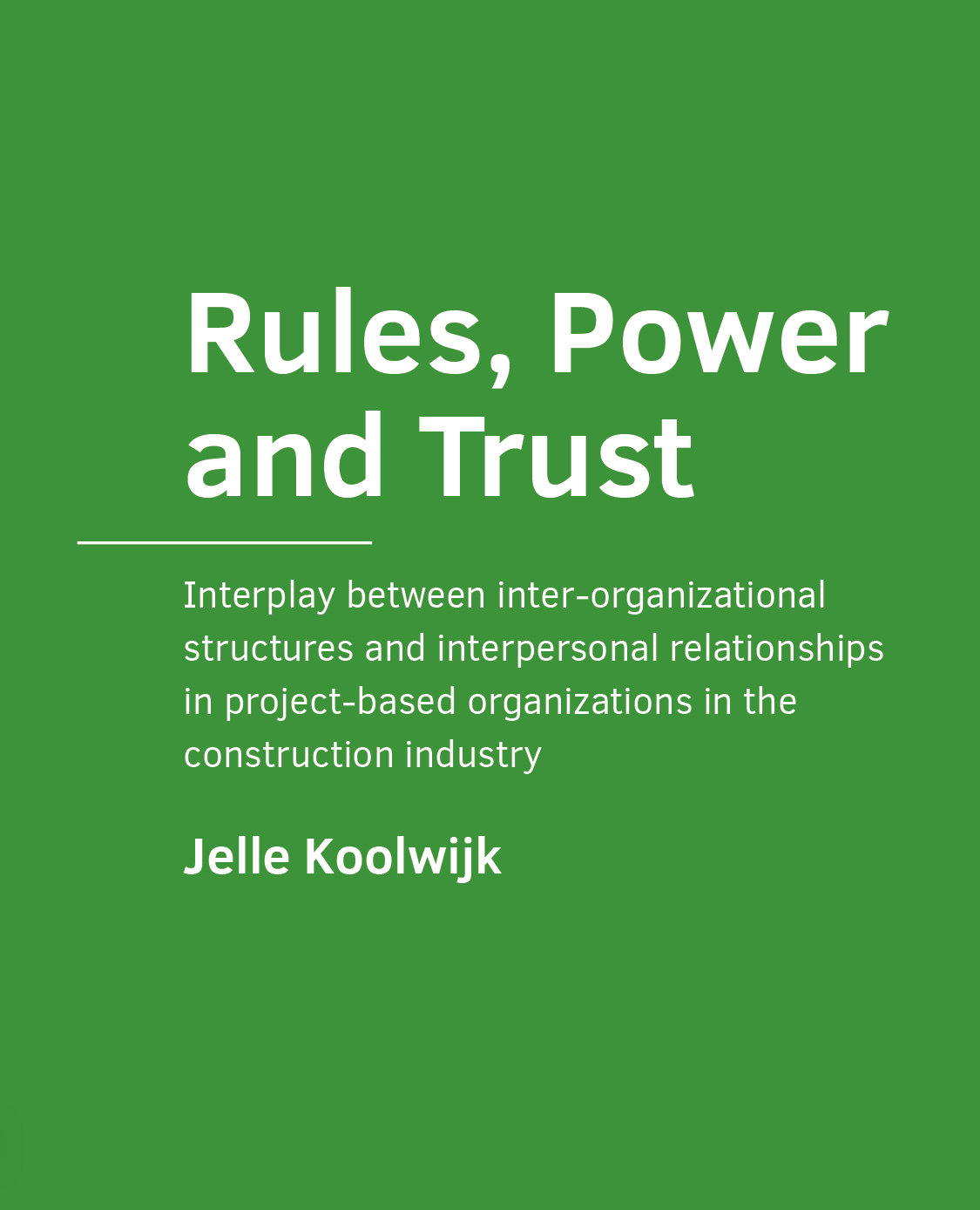 					View No. 01 (2022): Rules, Power and Trust
				